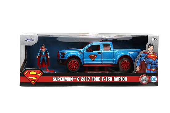 Cover for Jada · Dc Comics: Jada Toys - Superman 2017 Ford F-150 Raptor In 1:32 Scale With Charac (Leketøy) (2024)