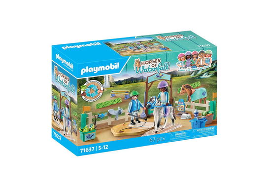 Cover for Playmobil · Modern Riding School (71637) (Toys)