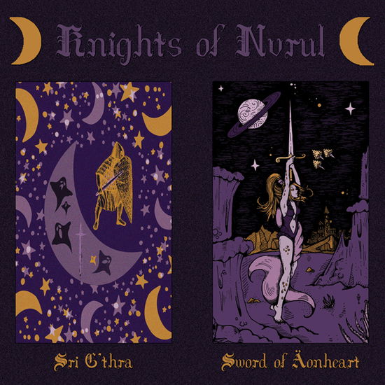 Cover for Knights of Nvrul · Sri G’thra / Sword of Äonheart (2cd.digi) (CD) [Digipak] (2021)