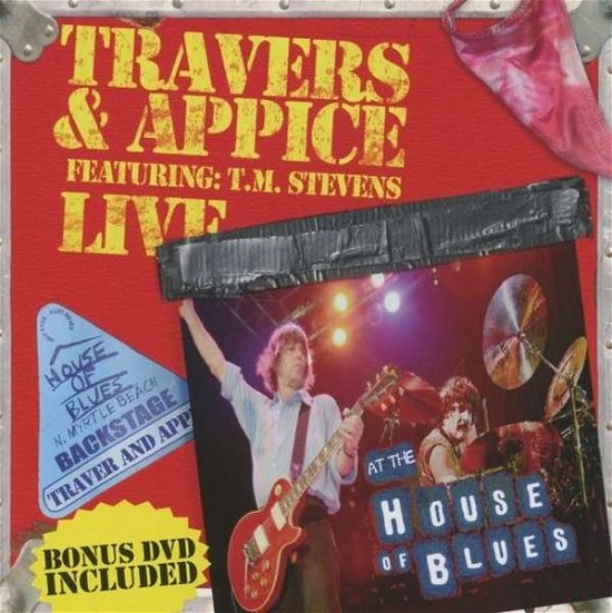 Cover for Travers &amp; Appice · Live At The House Of Blue (CD) (2013)