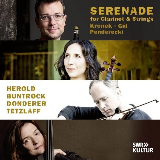Serenade For Clarinet & Strings - Kilian Herold & Barbara Buntrock & Florian Donderer  & Tanja Tetzlaff - Musik - AVI - 4260085535378 - 3. maj 2024
