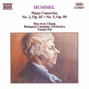 Piano Concertos - J.N. Hummel - Musik - NAXOS - 4891030508378 - 1. oktober 1998