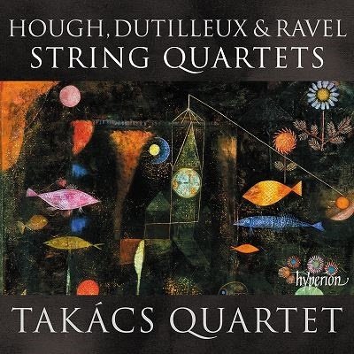 Stephen Hough. Henri Dutilleux. Maurice Ravel:string Quartets - Takacs Quartet - Musik - TOKYO M-PLUS CO. - 4947182117378 - 7. januar 2023