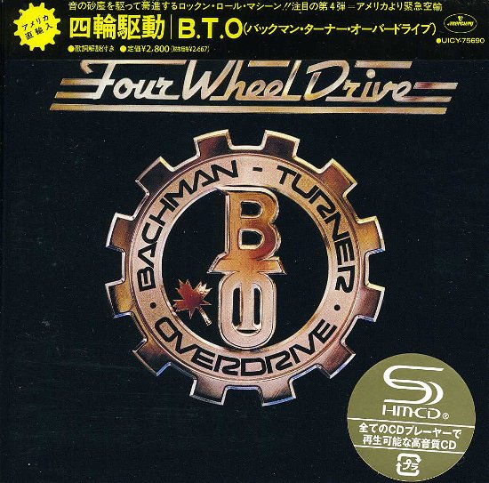 Cover for Bachman-turner Overdrive · Four Wheel.. -jap Card- (CD) [Remastered edition] (2013)