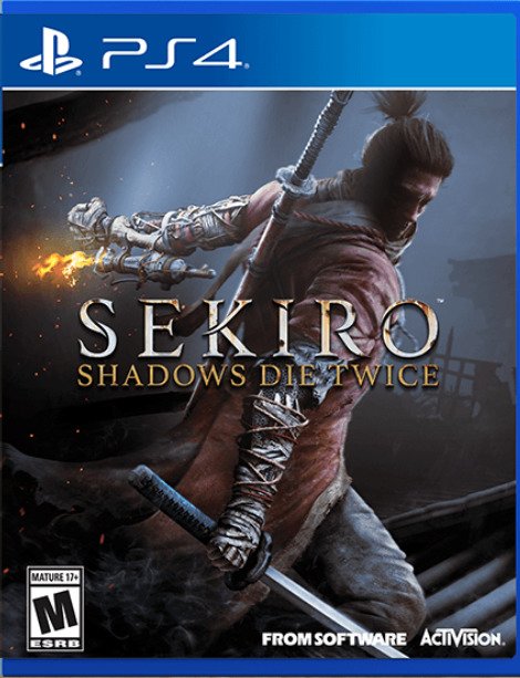 Sekiro Shadows Die Twice  GOTY PS4 - Ps4 - Jogo - Activision Blizzard - 5030917250378 - 22 de março de 2019
