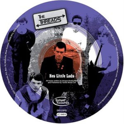 Cover for The Threads · Hey Little Lady EP (7&quot;) [Picture Disc edition] (2022)