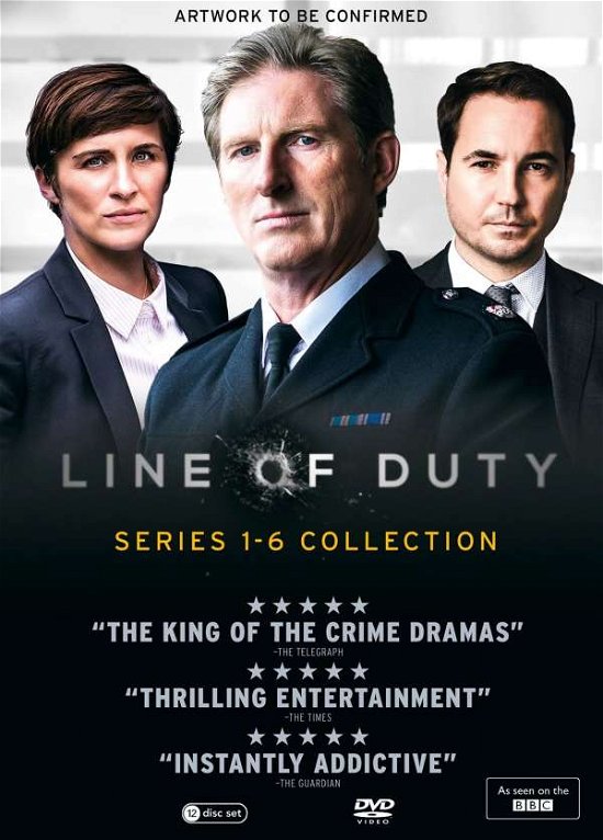 Line of Duty Series 1 to 6 Complete Collection - Line of Duty Series 16 Boxset - Film - Acorn Media - 5036193036378 - 31. maj 2021