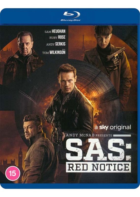 Cover for SAS: Red Notice · SAS - Red Notice (Blu-ray) (2021)