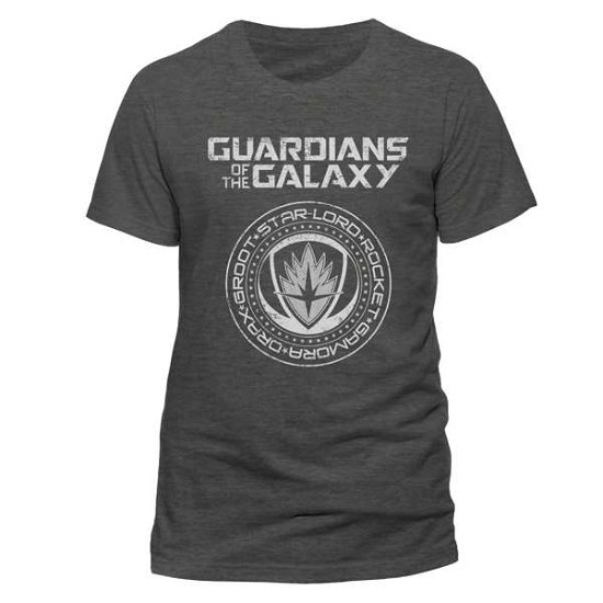 CREST (T-SHIRT,GRAU,GRÖßE S) - Guardians of the Galaxy Vol 2 - Merchandise -  - 5054015275378 - 