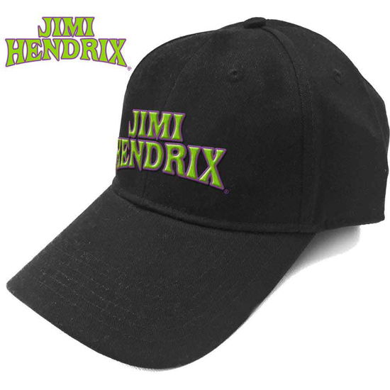 Cover for The Jimi Hendrix Experience · Jimi Hendrix Unisex Baseball Cap: Arched Logo (Black) (CLOTHES) [Black - Unisex edition] (2019)