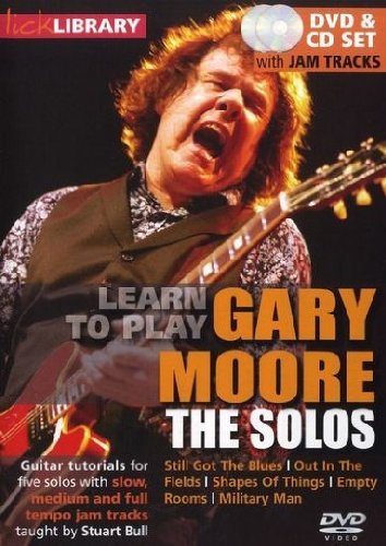 Lick Library Learn To Play Gary Moore Th - Lick Library Learn to Play Gar - Elokuva - MUSIC SALES - 5060088823378 - maanantai 20. heinäkuuta 2009