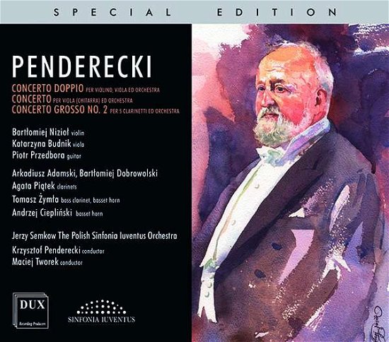 Cover for Arkadiusz Adamski / Katarzyna Budnik-gatazka / Andrzej Cieplinski / Bartlomiej Dobrowolski / Bartlomiej Niziol &amp; Krzysztof Penderecki · Penderecki: Concertos Vol. 7 (CD) (2019)
