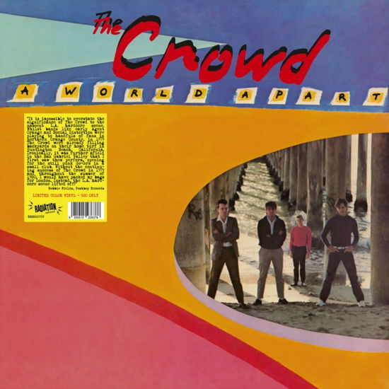 Cover for Crowd · A World Apart (Coloured Vinyl) (LP) (2025)