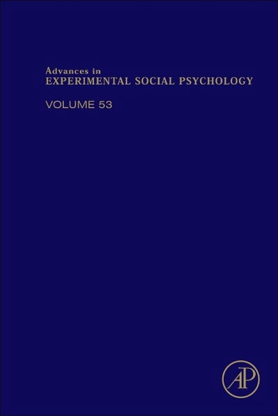 Cover for Advances in Experimental Social Psychology (Gebundenes Buch) (2016)