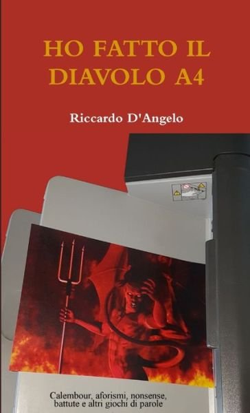 Cover for Riccardo D'Angelo · Ho Fatto il Diavolo A4 (Book) (2017)