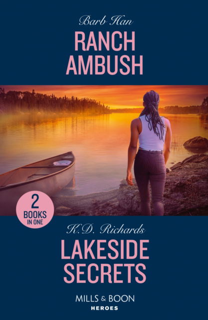 Cover for Barb Han · Ranch Ambush / Lakeside Secrets: Ranch Ambush (Marshals of Mesa Point) / Lakeside Secrets (West Investigations) (Taschenbuch) (2024)