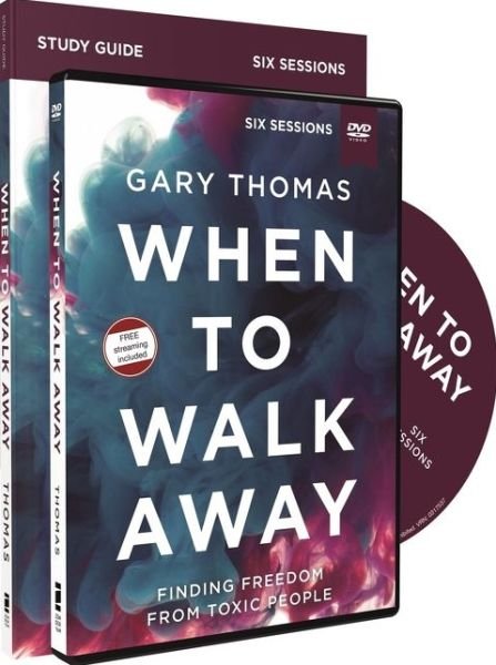 When to Walk Away Study Guide with DVD: Finding Freedom from Toxic People - Gary Thomas - Books - HarperChristian Resources - 9780310110378 - October 22, 2019