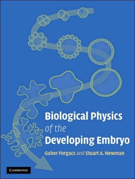 Cover for Forgacs, Gabor (University of Missouri, Columbia) · Biological Physics of the Developing Embryo (Hardcover Book) (2005)