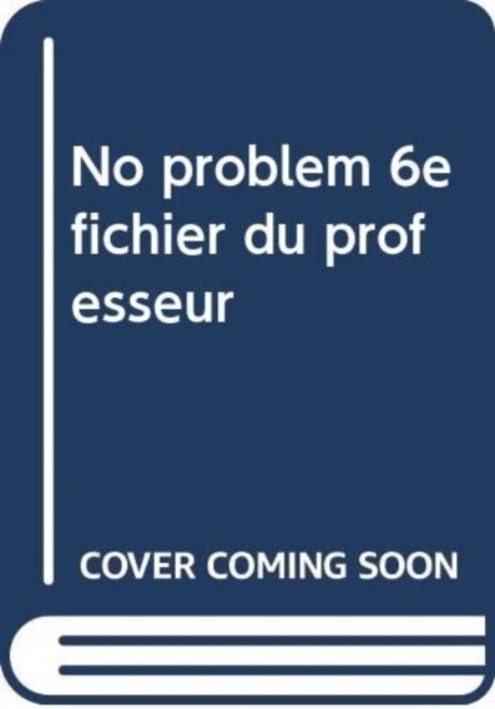 Cover for Jeremy Harmer · No Problem! Teachers Book 6e (Taschenbuch) (1994)