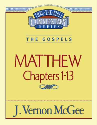 Cover for Dr. J. Vernon Mcgee · Matthew  I (Thru the Bible) (Paperback Book) (1995)