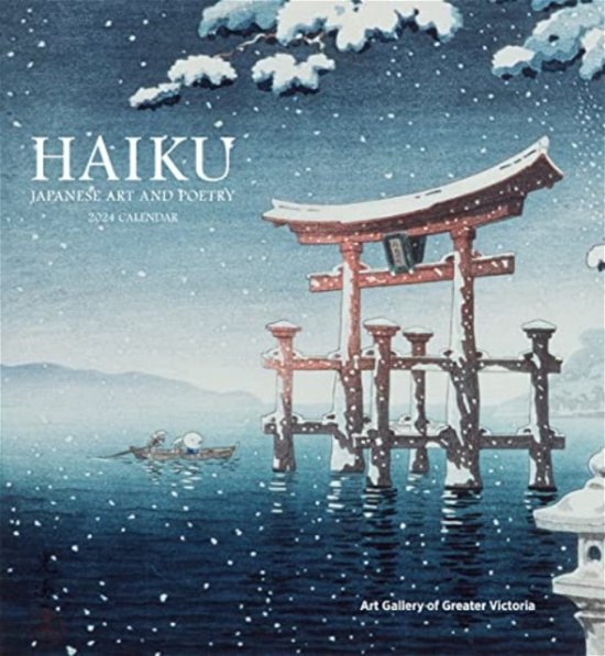 Cover for Pomegranate · Haiku: Japanese Art and Poetry 2024 Wall Calendar (Paperback Bog) (2023)