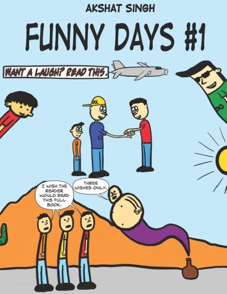 Cover for Akshat Singh · Funny Days # 1 (Pocketbok) (2019)