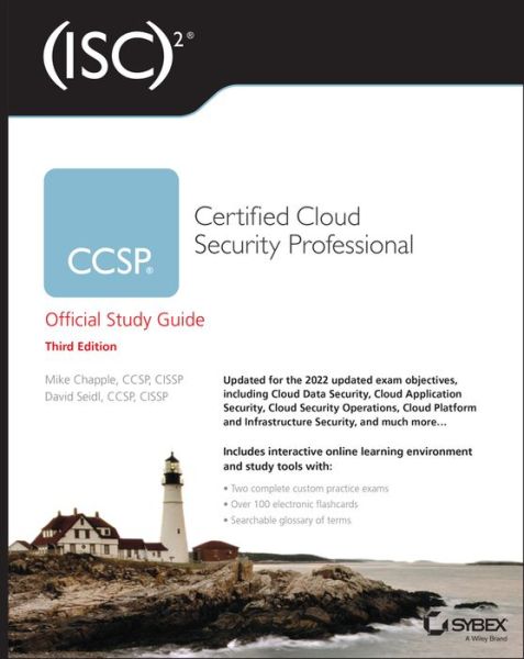 Cover for Chapple, Mike (University of Notre Dame) · (ISC)2 CCSP Certified Cloud Security Professional Official Study Guide - Sybex Study Guide (Paperback Book) (2022)