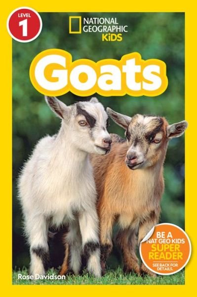 Cover for Rose Davidson · National Geographic Readers: Goats (Level 1) - National Geographic Readers (Paperback Book) (2023)