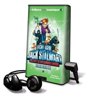 Cover for Elizabeth Singer Hunt · Secret Agent Jack Stalwart, Book 11: the Theft of the Samurai Sword [with Earbuds] (Playaway Children) (MISC) (2011)