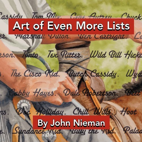 Cover for John Nieman · Art of Even More Lists (Paperback Book) (2011)