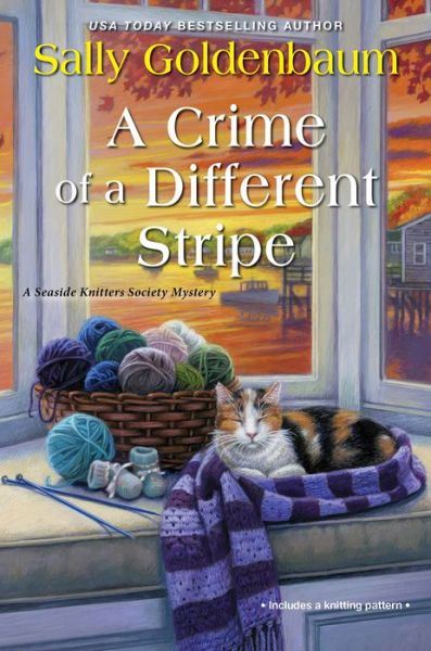 Cover for Sally Goldenbaum · A Crime of a Different Stripe (Hardcover Book) (2020)