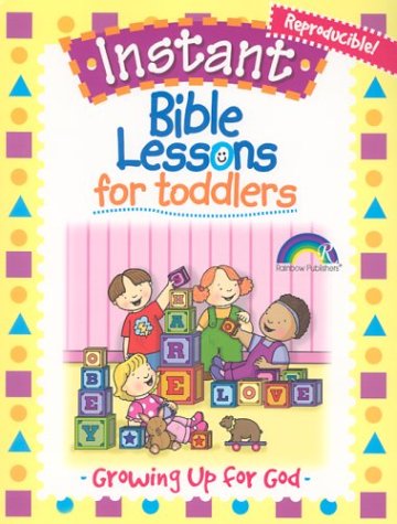 Cover for Mary J. Davis · Instant Bible Lesson for Toddlers--growing Up for God (Instant Bible Lessons) (Paperback Book) (2000)