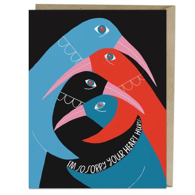 Cover for Lisa Congdon · 6-Pack Em &amp; Friends Sorry Your Heart Hurts Greeting Cards (Flashcards) (2021)