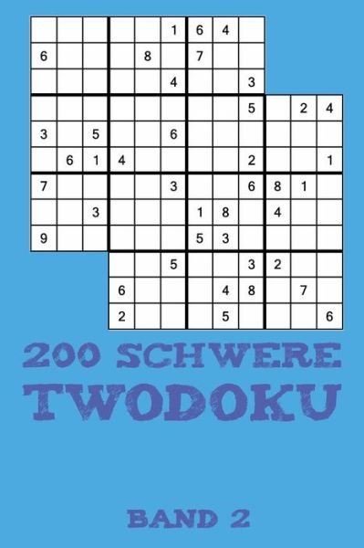 Cover for Tewebook Twodoku · 200 Schwere Twodoku Band 2 (Paperback Book) (2019)