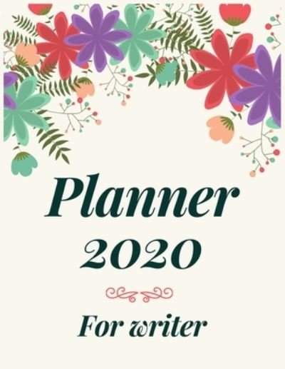Cover for Aj Books Gallery · Planner 2020 for Writer (Pocketbok) (2019)