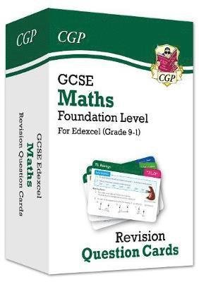 Cover for CGP Books · GCSE Maths Edexcel Revision Question Cards - Foundation (Hardcover Book) (2019)