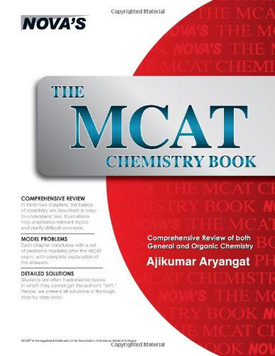 Cover for Ajikumar Aryangat · The Mcat Chemistry Book (Pocketbok) (2006)