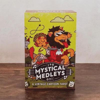 Mystical Medleys: A Vintage Cartoon Tarot - Nemons - Livros - Liminal 11 - 9781912634378 - 12 de outubro de 2021
