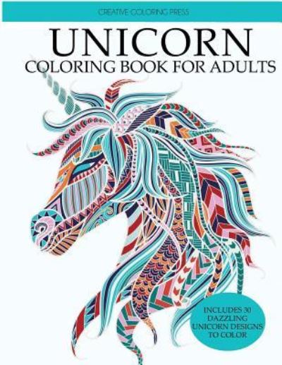 Cover for Creative Coloring · Unicorn Coloring Book (Taschenbuch) (2017)