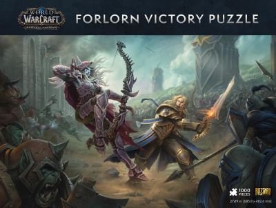 Cover for Blizzard Entertainment Blizzard Entertainment · Forlorn Victory Puzzle (Hardcover Book) (2020)