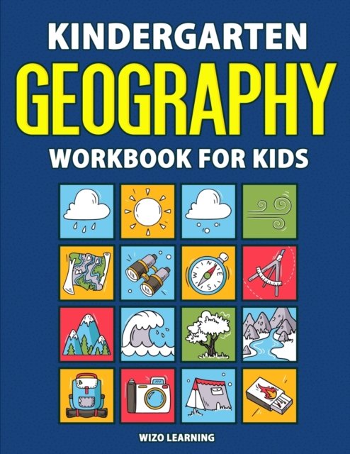 Cover for Tbd · Kindergarten Geography Workbook for Kids (Paperback Book) (2020)