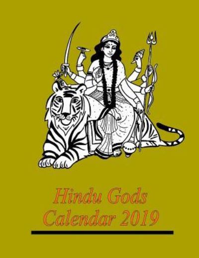 Cover for Lazaros' Blank Books · Hindu Gods Calendar 2019 (Paperback Book) (2018)