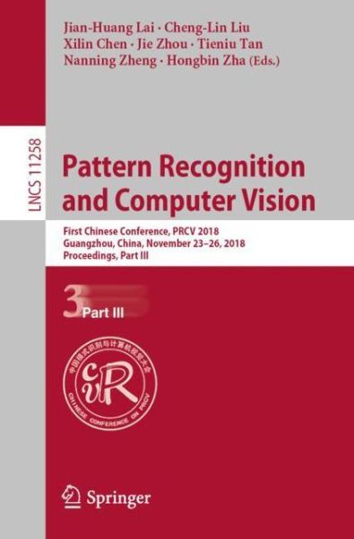 Cover for Pattern Recognition and Computer Vision (Book) [1st ed. 2018 edition] (2018)