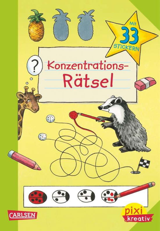 Pixi kreativ-Konzentrat. 5 Expl. - Kiefer - Books -  - 9783551000378 - 