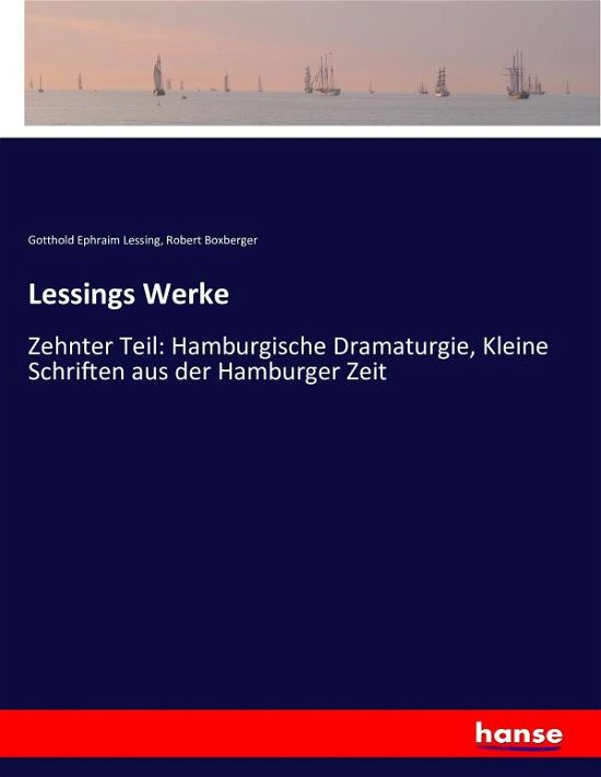 Cover for Lessing · Lessings Werke (Bok) (2016)