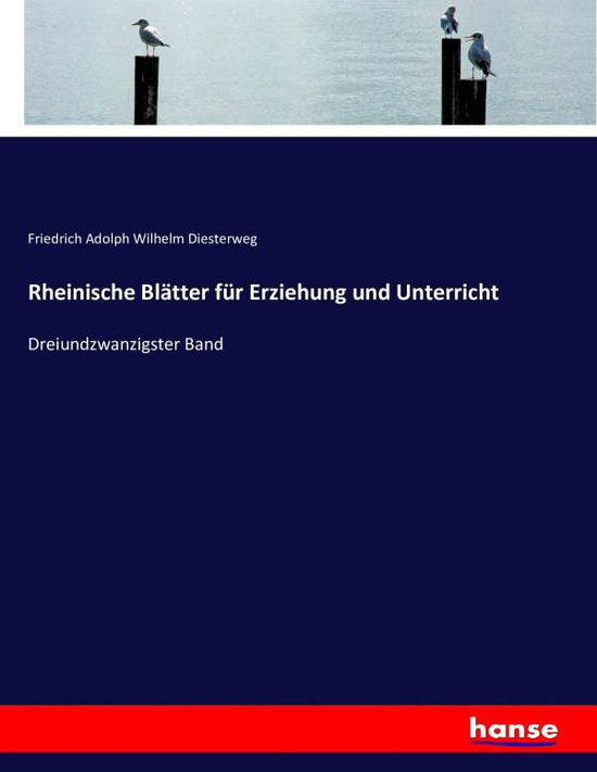 Cover for Diesterweg · Rheinische Blätter für Erzie (Bok) (2016)