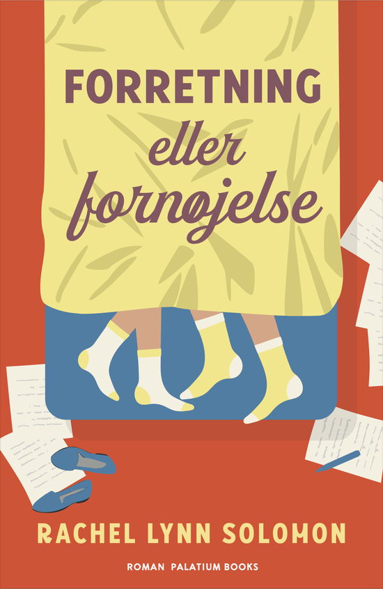 Cover for Rachel Lynn Solomon · Forretning eller fornøjelse (Sewn Spine Book) [1. wydanie] (2025)