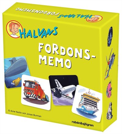 Cover for Arne Norlin · Halvans fordonsmemo (GAME) (2023)