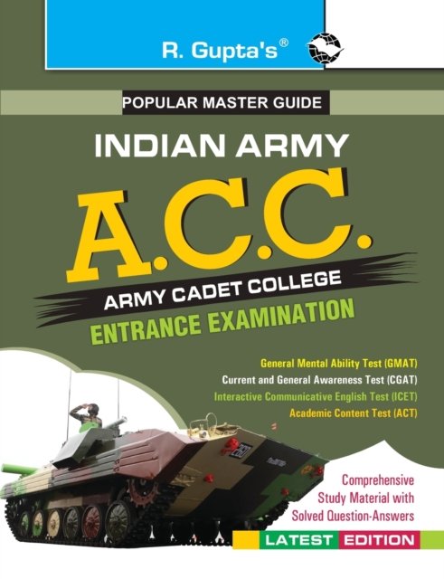 Cover for R. Gupta · A C.C. Army Cadet College (Pocketbok) (2020)
