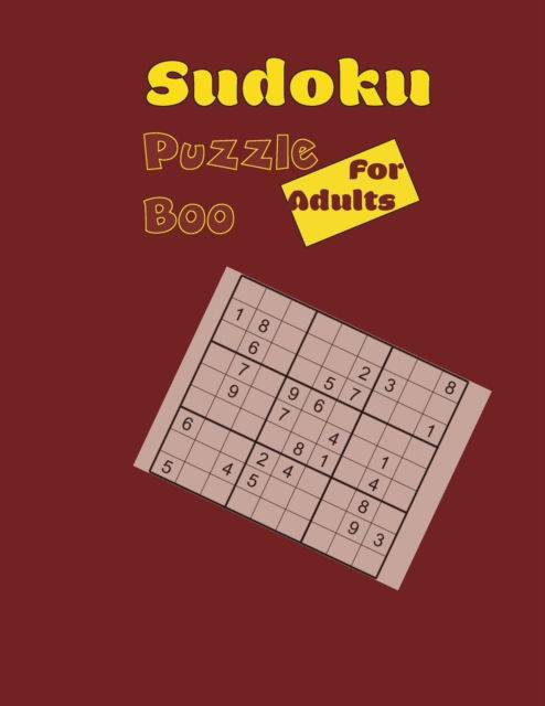 Cover for Saleh Alharbi · Sudoku Puzzle Boo for Adults: Sudoku Book for Adults, 101 pages with solutions, great gift, (Paperback Book) (2021)